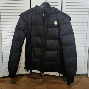 Blackheart Women's Dark Puffer Jacket Small